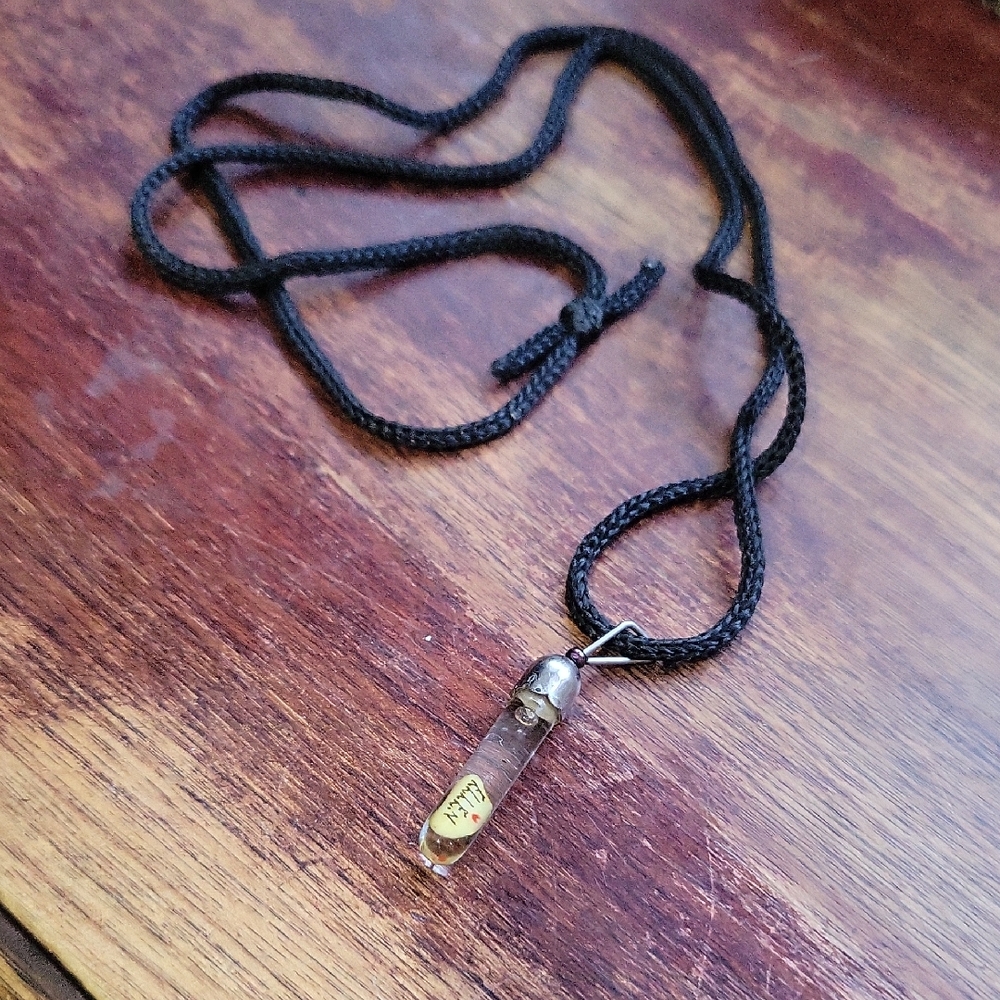 Thai Buddhist Amulet Pendant Necklace~ ELLEN